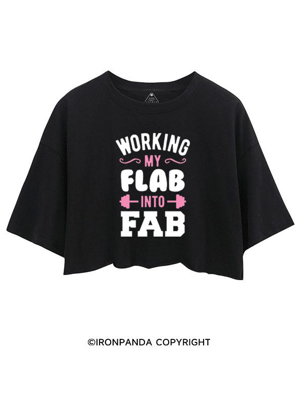 WORKING MY FLAB INTO FAB CROP TOPS