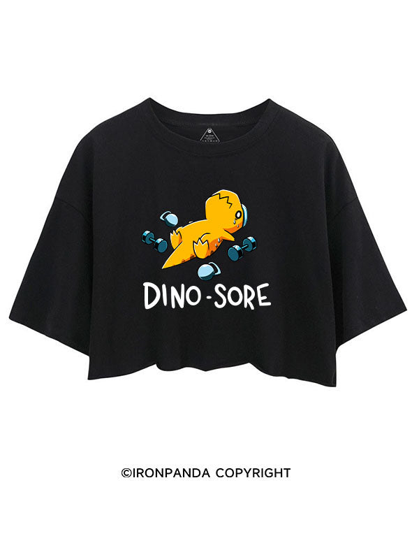 DINO SORE CROP TOPS