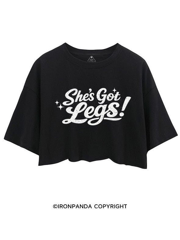 SHE'S GOT LEGS! CROP TOPS
