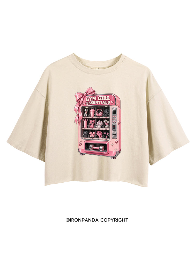 GYM GIRL ESSENTIALS VENDING MACHINE CROP TOPS