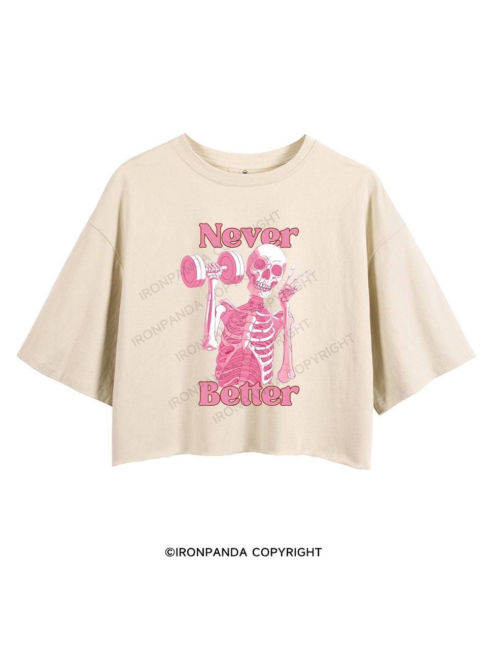 NEVER BETTER CROP TOPS