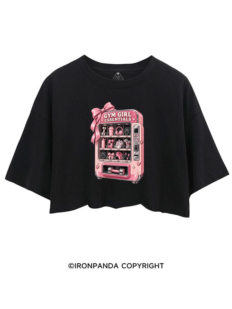 GYM GIRL ESSENTIALS VENDING MACHINE CROP TOPS