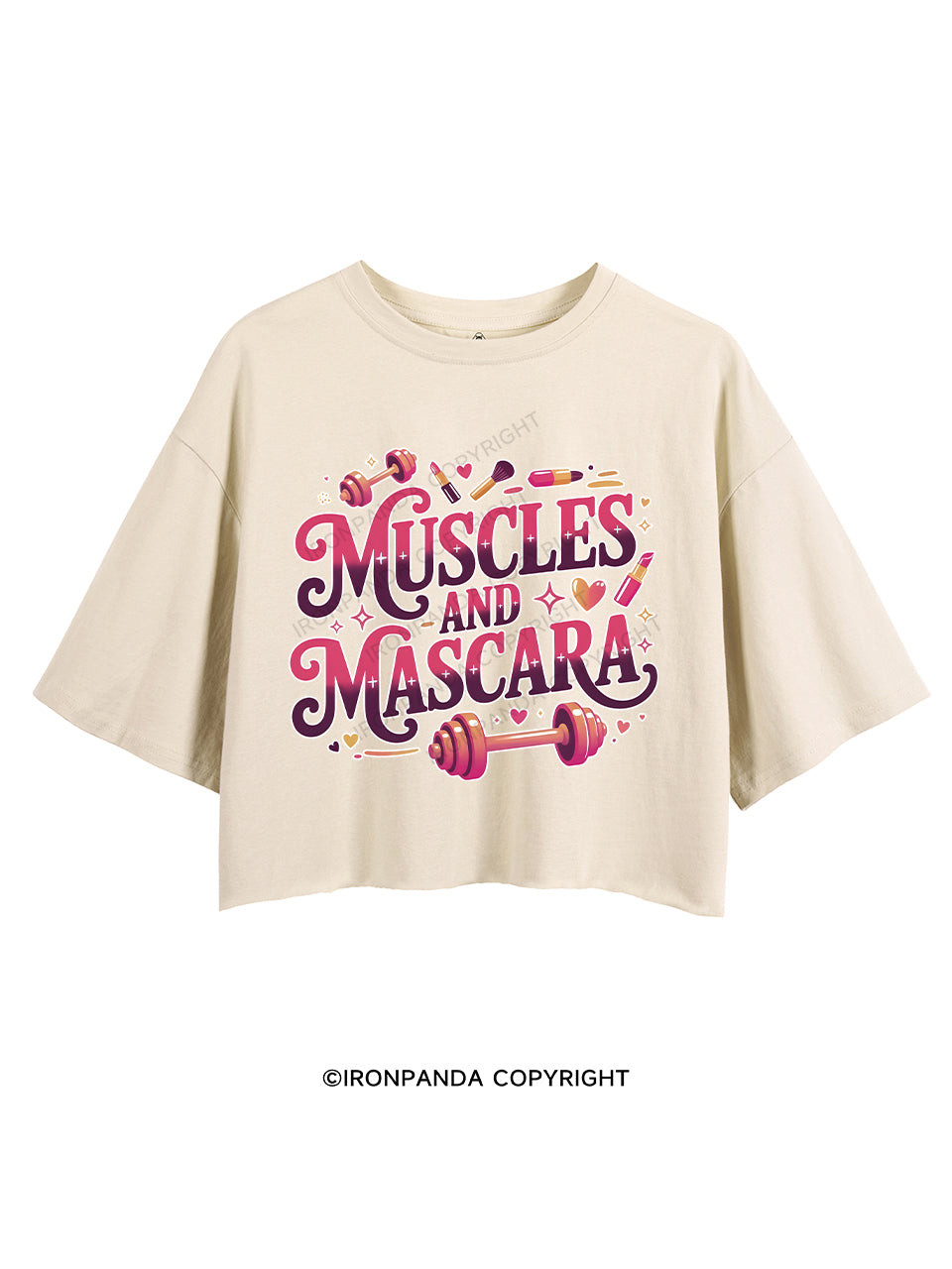 muscles and mascara CROP TOPS