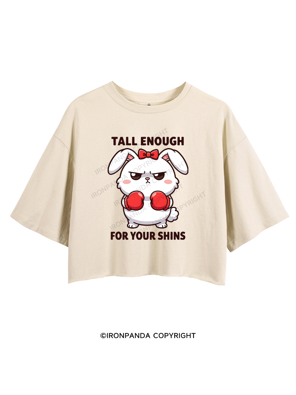 TALL ENOUGH FOR YOUR SHINS CROP TOPS
