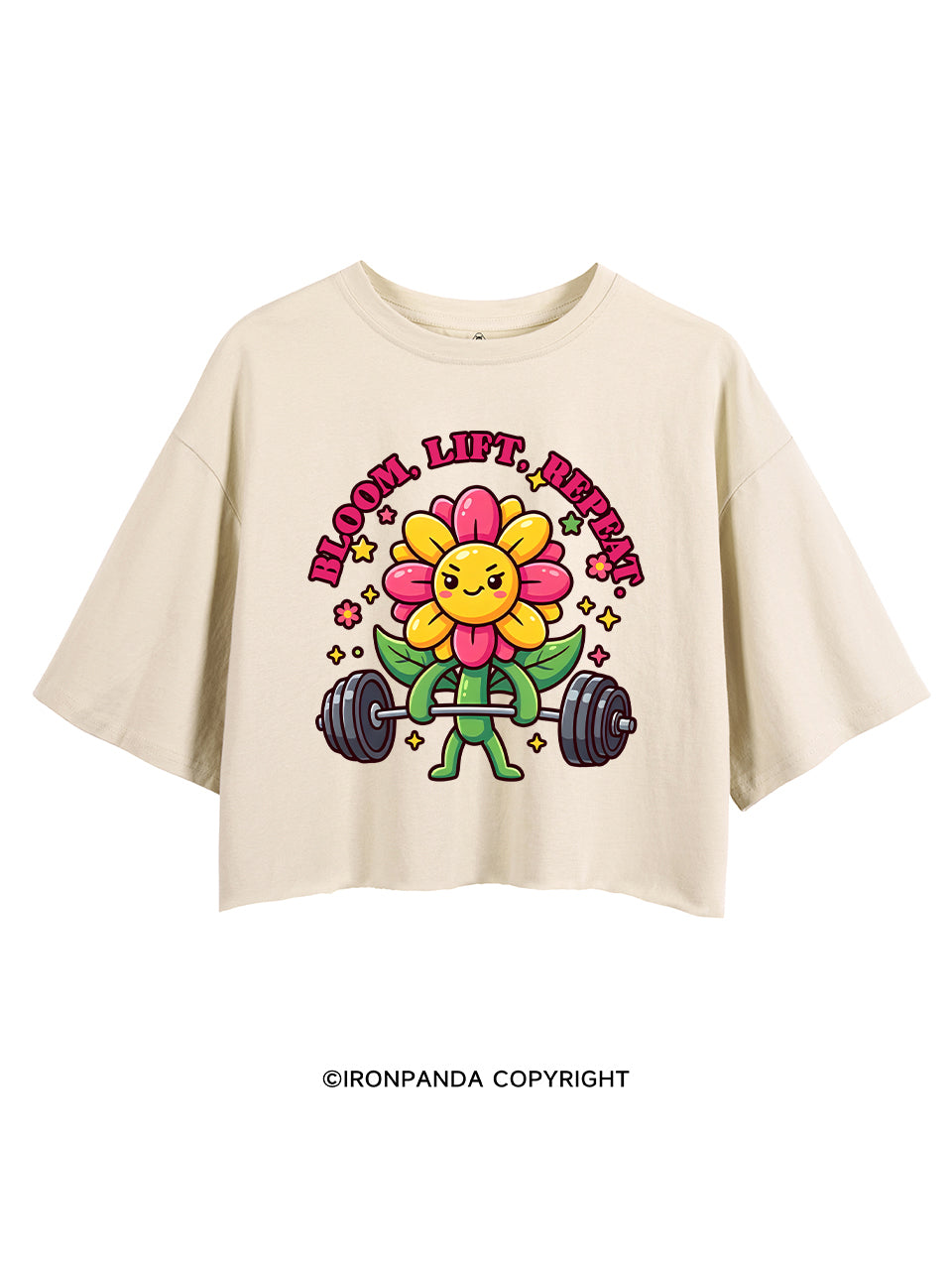 Bloom, Lift, Repeat CROP TOPS