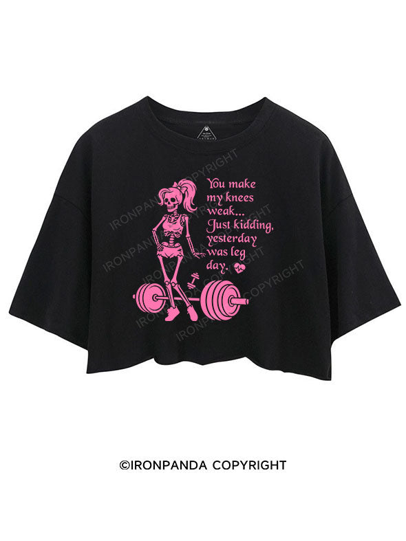 When Fitness Meets Flirt CROP TOPS