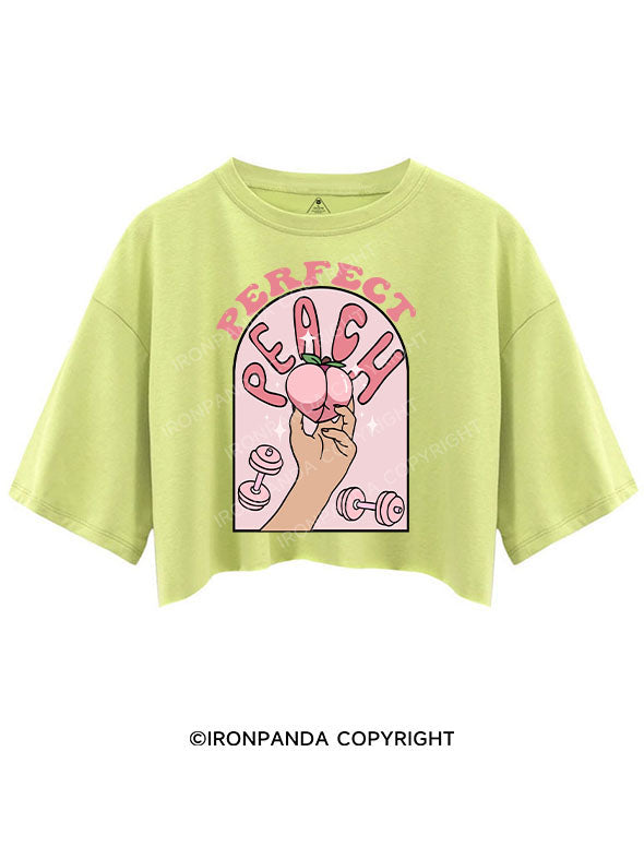 PERFECT PEACH CROP TOPS