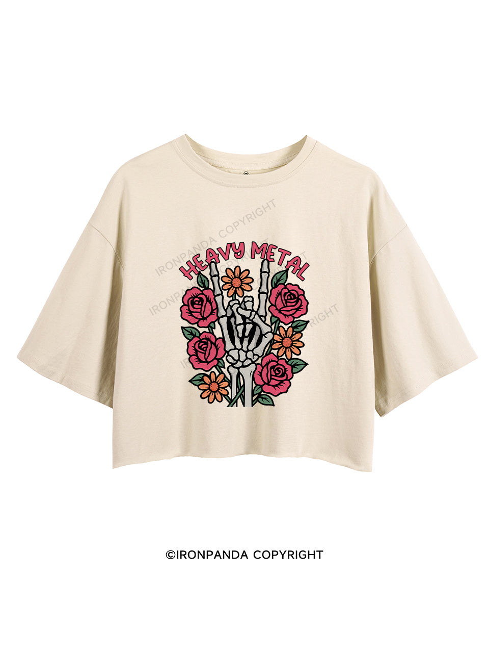 HEAVY METAL CROP TOPS