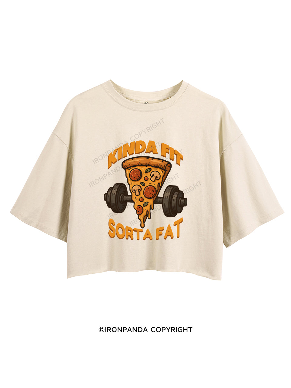 KINDA FIT SORTA FAT CROP TOPS