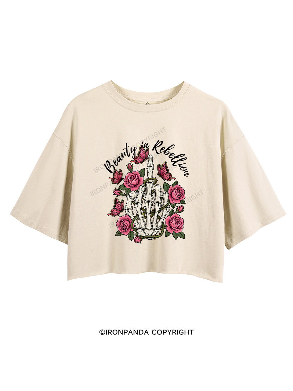 Beauty in Rebellion CROP TOPS