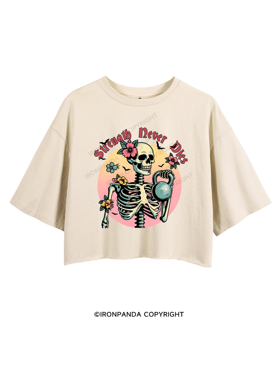 Strength Never Dies CROP TOPS