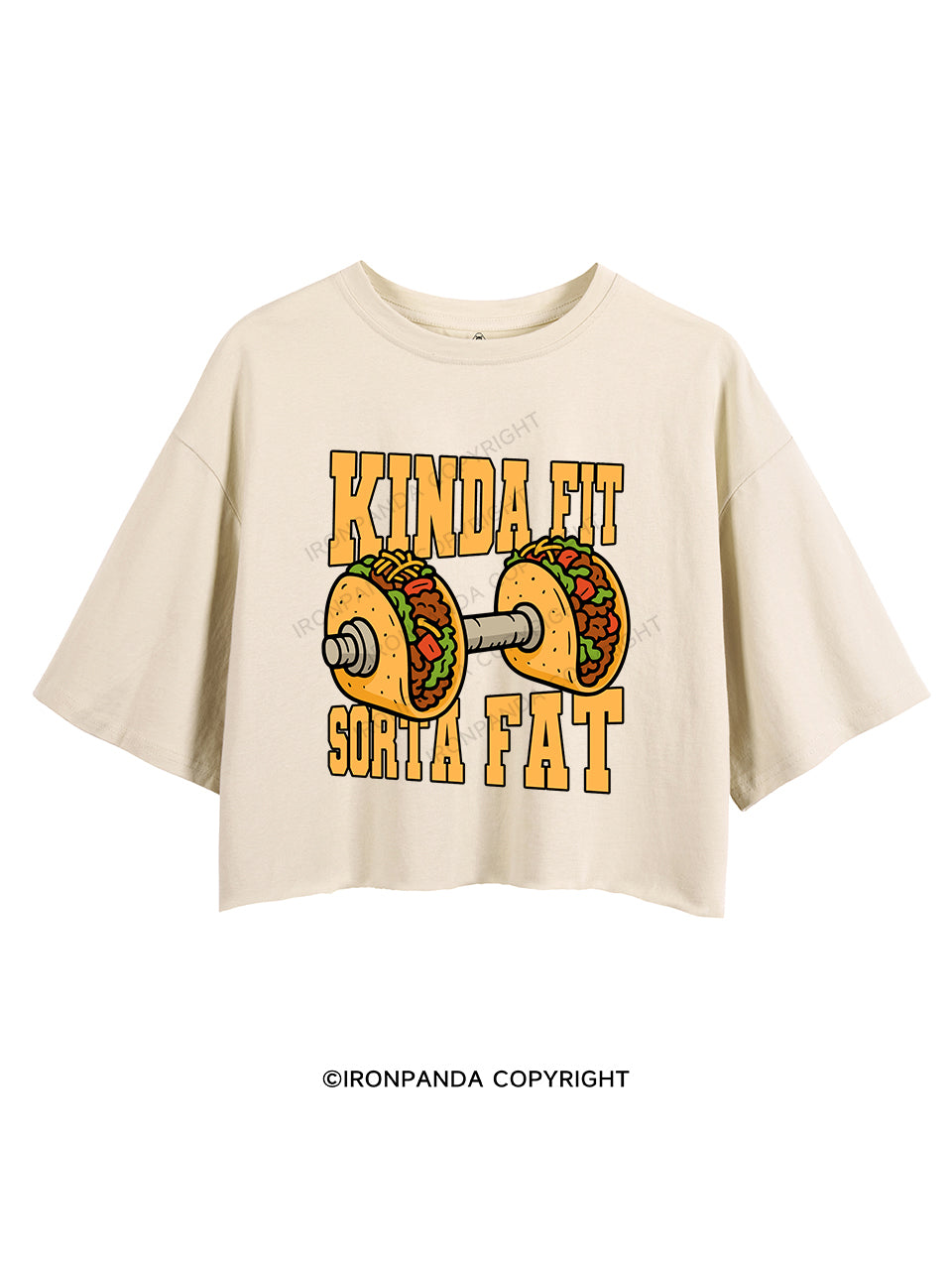 KINDA FIT SORTA FAT CROP TOPS