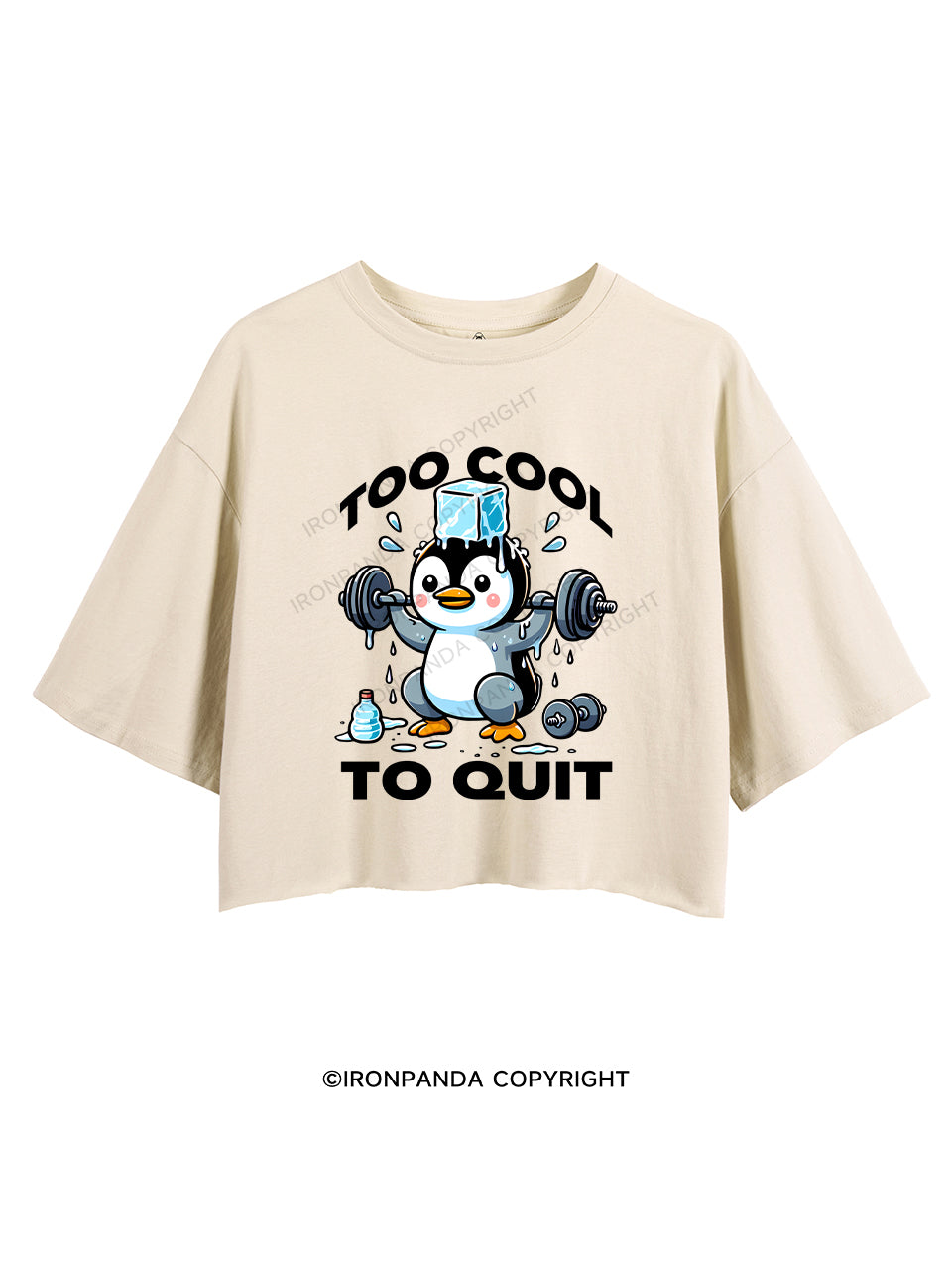 TOO COOL TO QUIT CROP TOPS