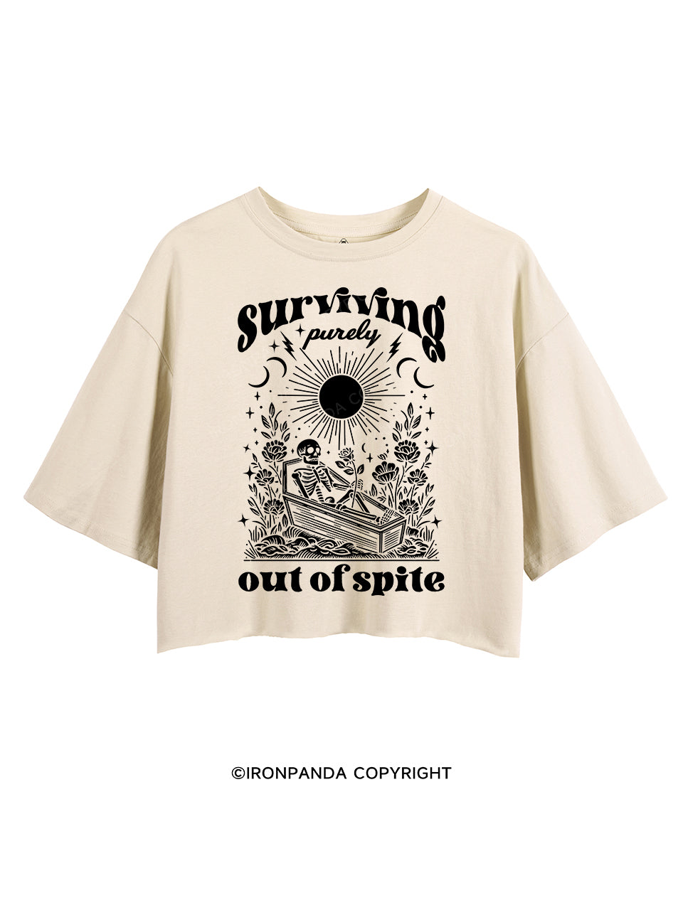 SURVIVING PURELY OUT OF SPITE CROP TOPS