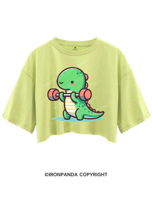DINO GAINS CROP TOPS