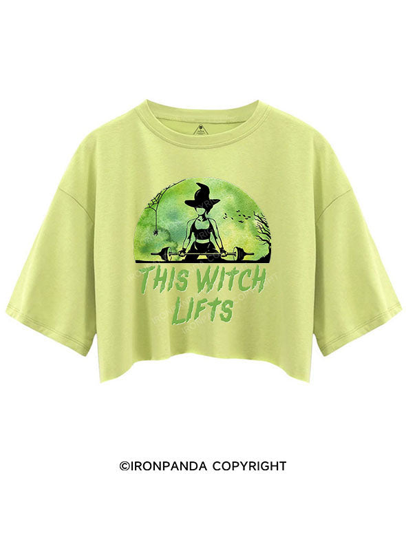 THIS WITCH LIFTS Crop Tops