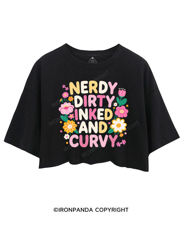NERDY, DIRTY, INKED AND CURVY CROP TOPS