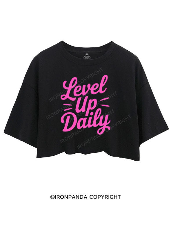 LEVEL UP DAILY CROP TOPS