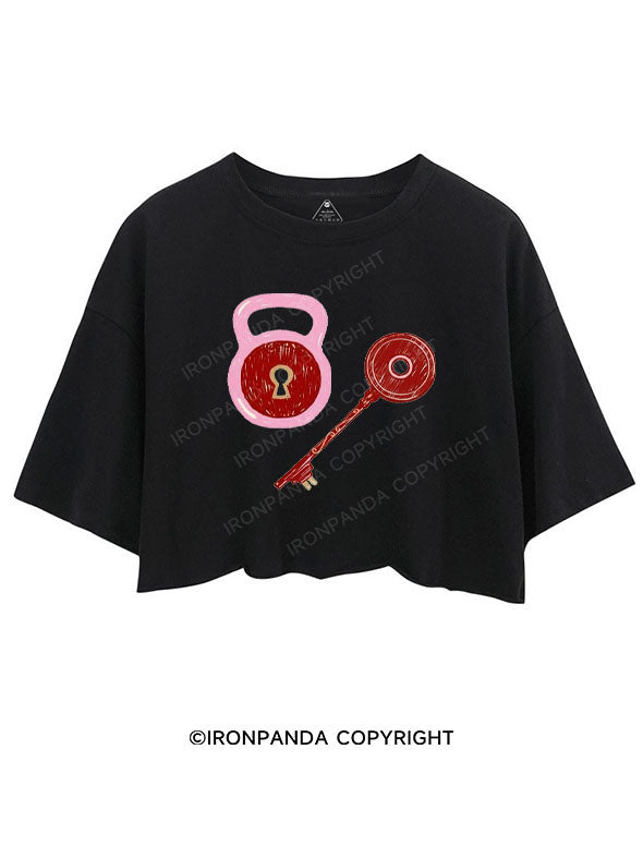 UNLOCK YOUR STRENGTH CROP TOPS