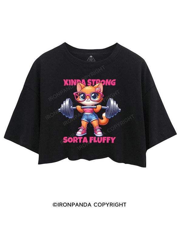 KINDA STRONG, SORTA FLUFFY CROP TOPS