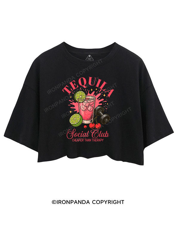 Tequila Social Club CROP TOPS