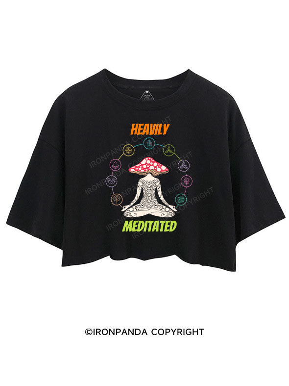 HEAVILY MEDITATED CROP TOPS