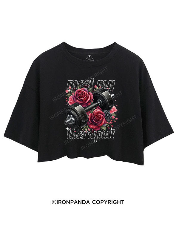 MEET MY THERAPIST CROP TOPS