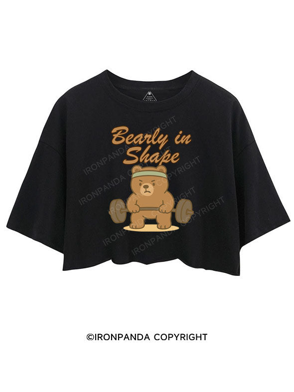 BEARLY IN SHAPE CROP TOPS
