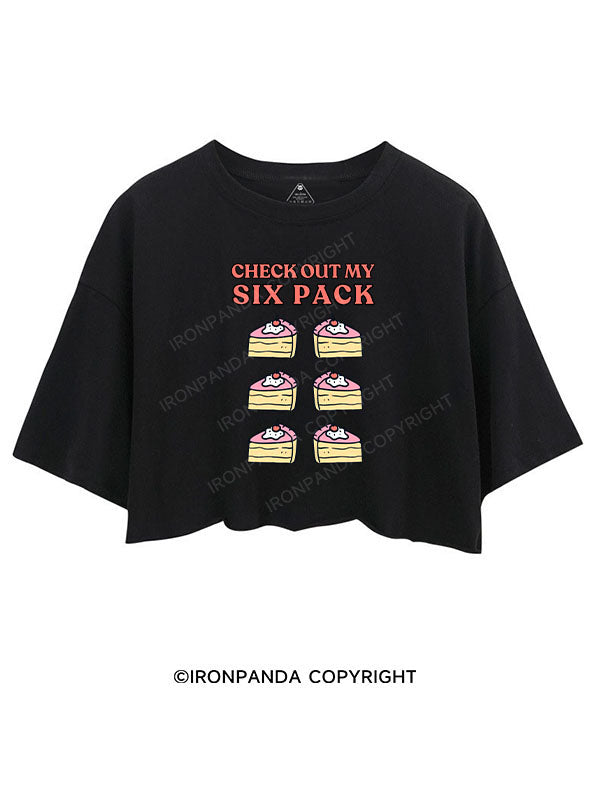 CHECK OUT MY SIX PACK CROP TOPS
