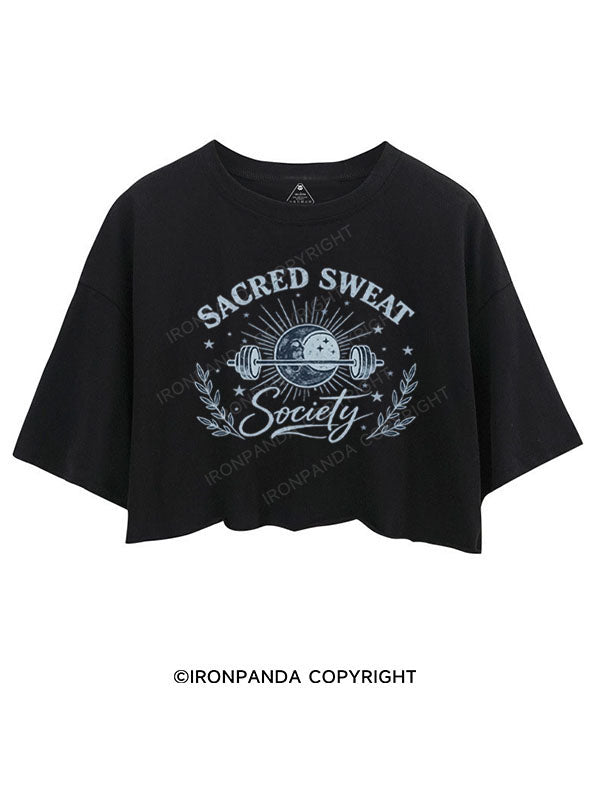SACRED SWEAT SOCIETY CROP TOPS