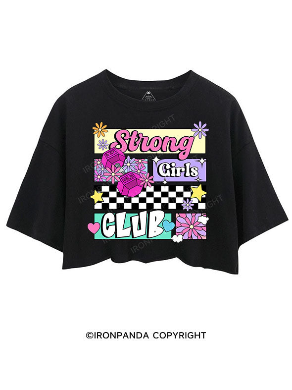 STRONG GIRLS  CROP TOPS