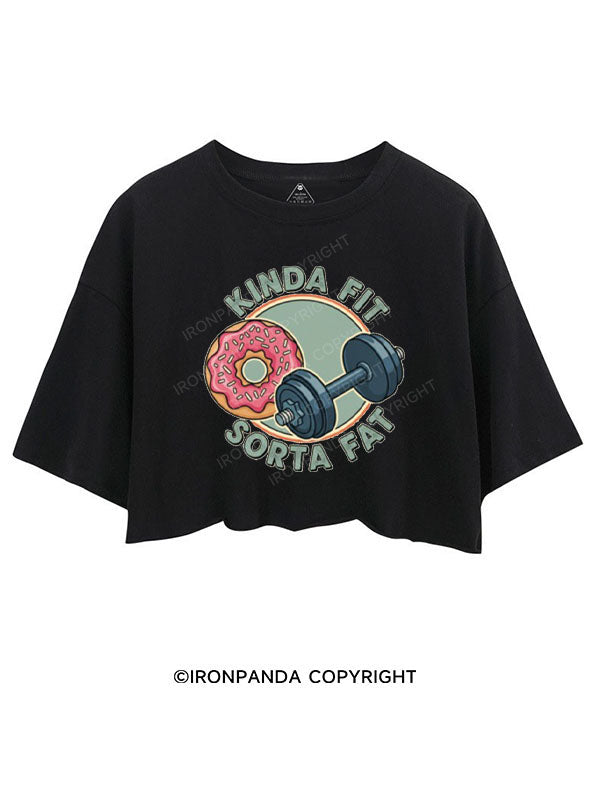 KINDA FIT SORTA FAT CROP TOPS