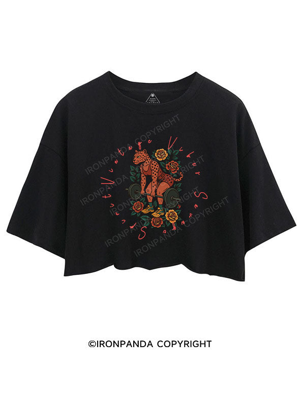 VINTAGE VIBES, SAVAGE SPIRIT CROP TOPS