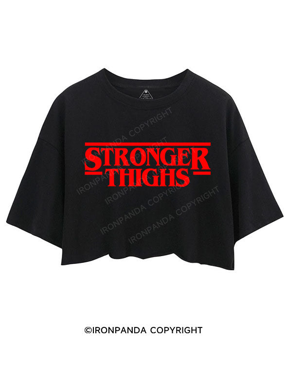 STRONGER THINGS CROP TOPS