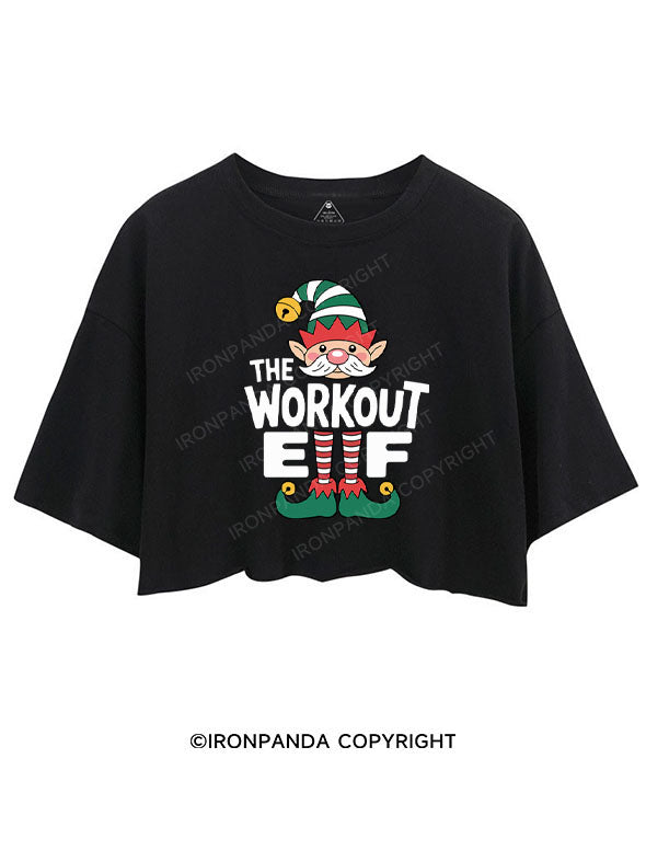 THE WORKOUT ELF CROP TOPS