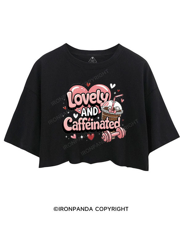 LOVELY AND CAFFEINATED CROP TOPS