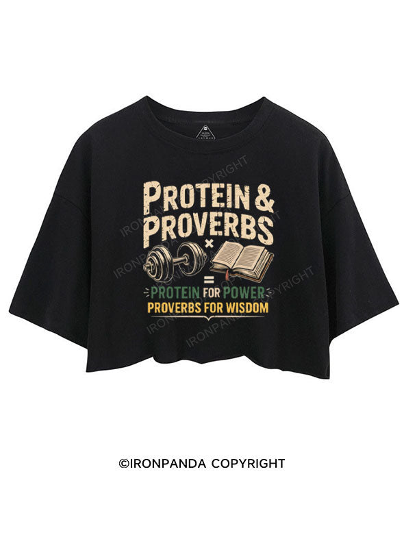 PROTEIN & PROVERBS CROP TOPS