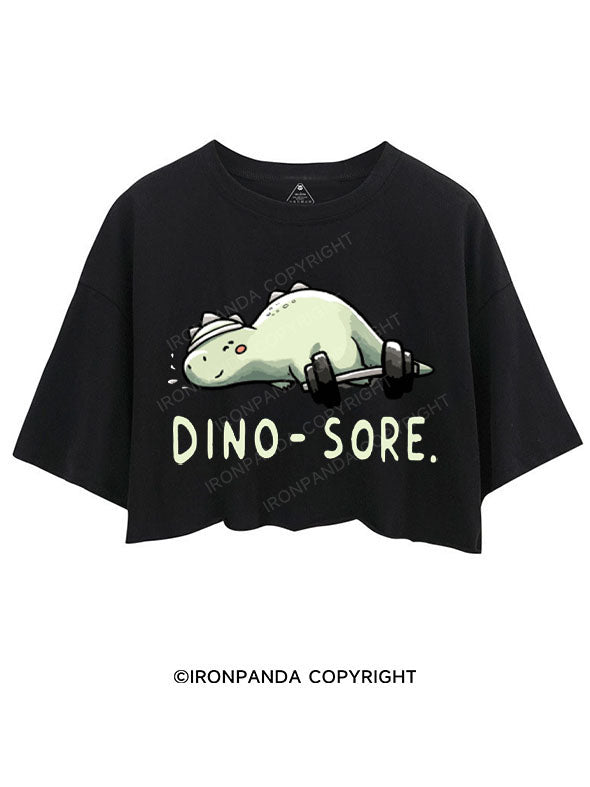 DINO-SORE CROP TOPS