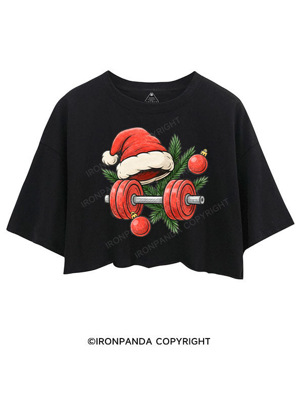 HO HO HO, TIME TO LIFT! CROP TOPS