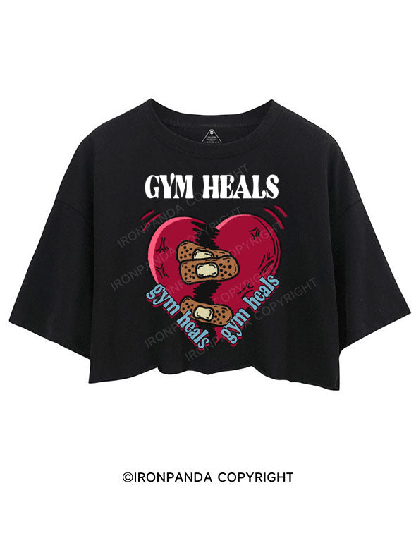 GYM HEALS CROP TOPS