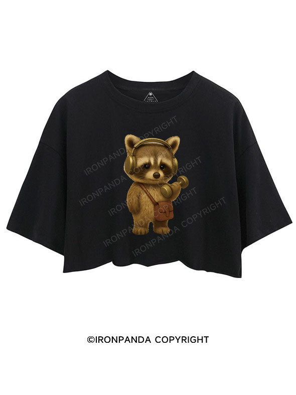 RACCOON RHYTHM REPS CROP TOPS
