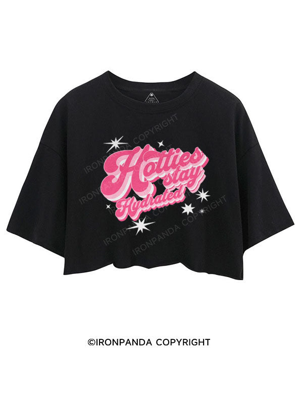 HOTTIES STAY HYDRATED CROP TOPS