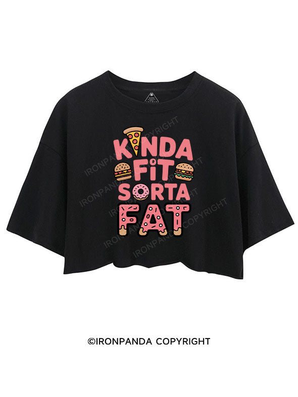 KINDA FIT SORTA FAT CROP TOPS