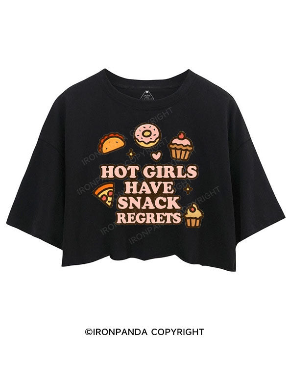 HOT GIRLS HAVE SNACK REGRETS CROP TOPS
