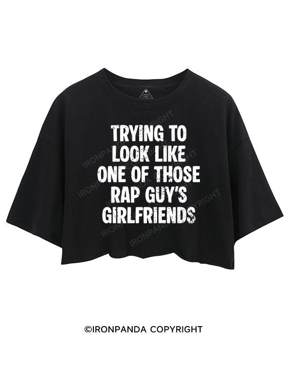 trying to look like one of those rap guy's girlfriends CROP TOPS