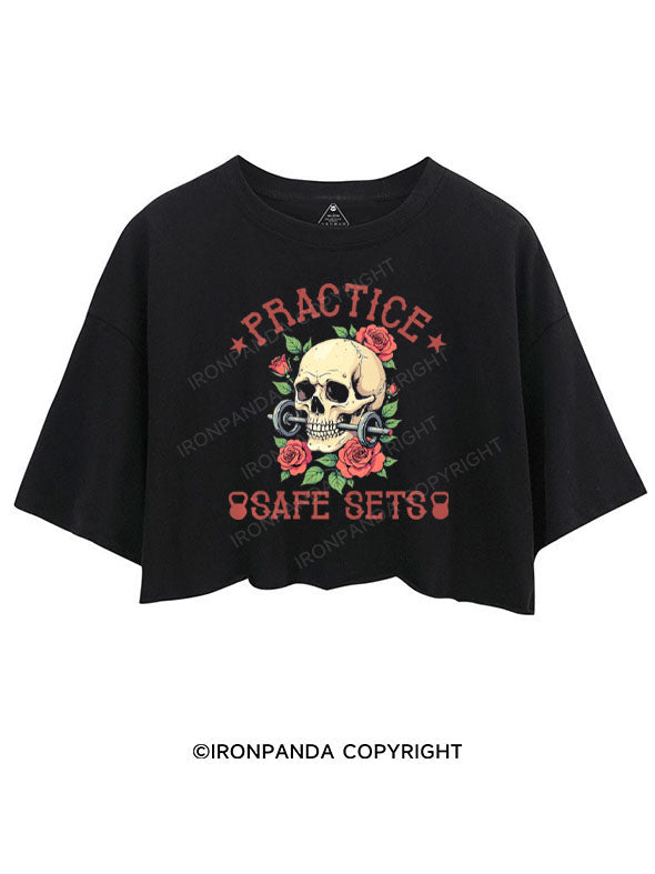 PRACTICE SAFE SETS CROP TOPS