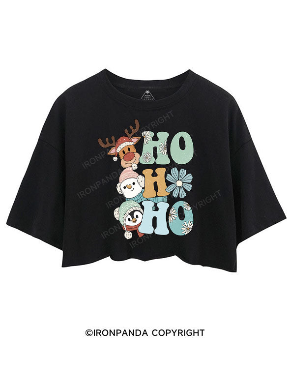 HO HO HO CROP TOPS