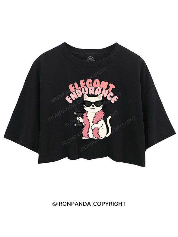 ELEGANT ENDURANCE CROP TOPS