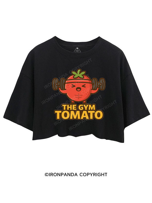THE GYM TOMATO CROP TOPS