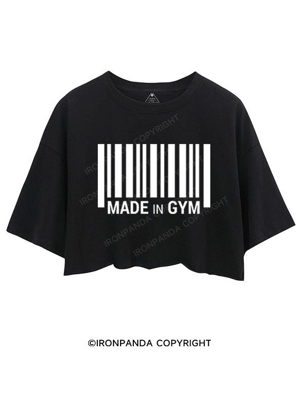 MADE IN GYM CROP TOPS